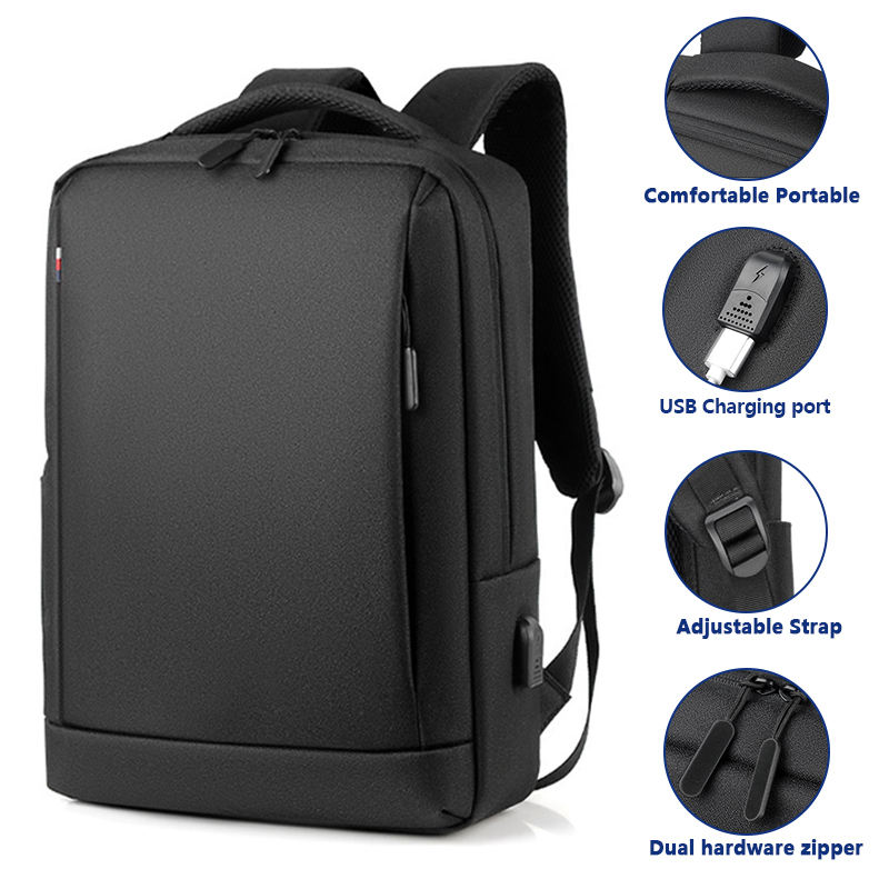 waterproof business mens computer usb school backbags back pack bag laptop backpack
